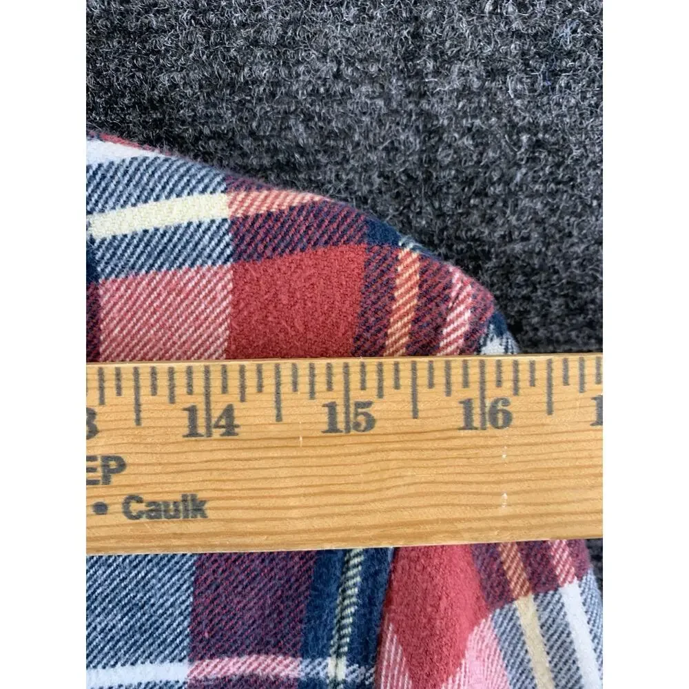 True Religion Men’s Shirt Button Front Flannel Multicolored Plaid Size XS